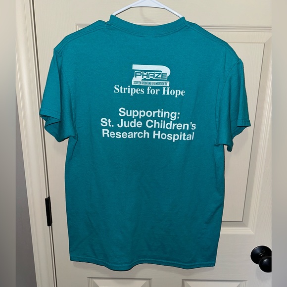 Cancer Sucks Teal T-Shirt - Picture 2 of 3